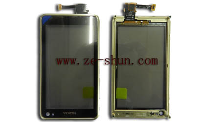 Nokia T7 touchscreen gold
