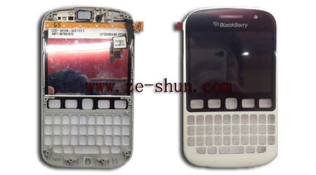 BlackBerry 9720 LCD complete white