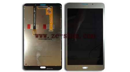 Samsung Galaxy Tab A T285 LCD complete Silver Grey