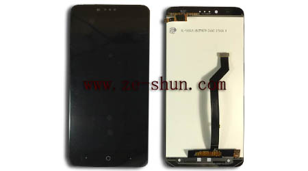 ZTE zmax pro Z981 LCD complete Black