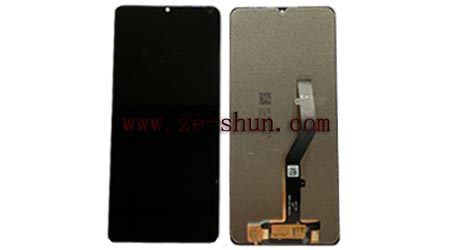 ZTE Blade A72 LCD complete Black
